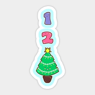 Count to Christmas! Sticker